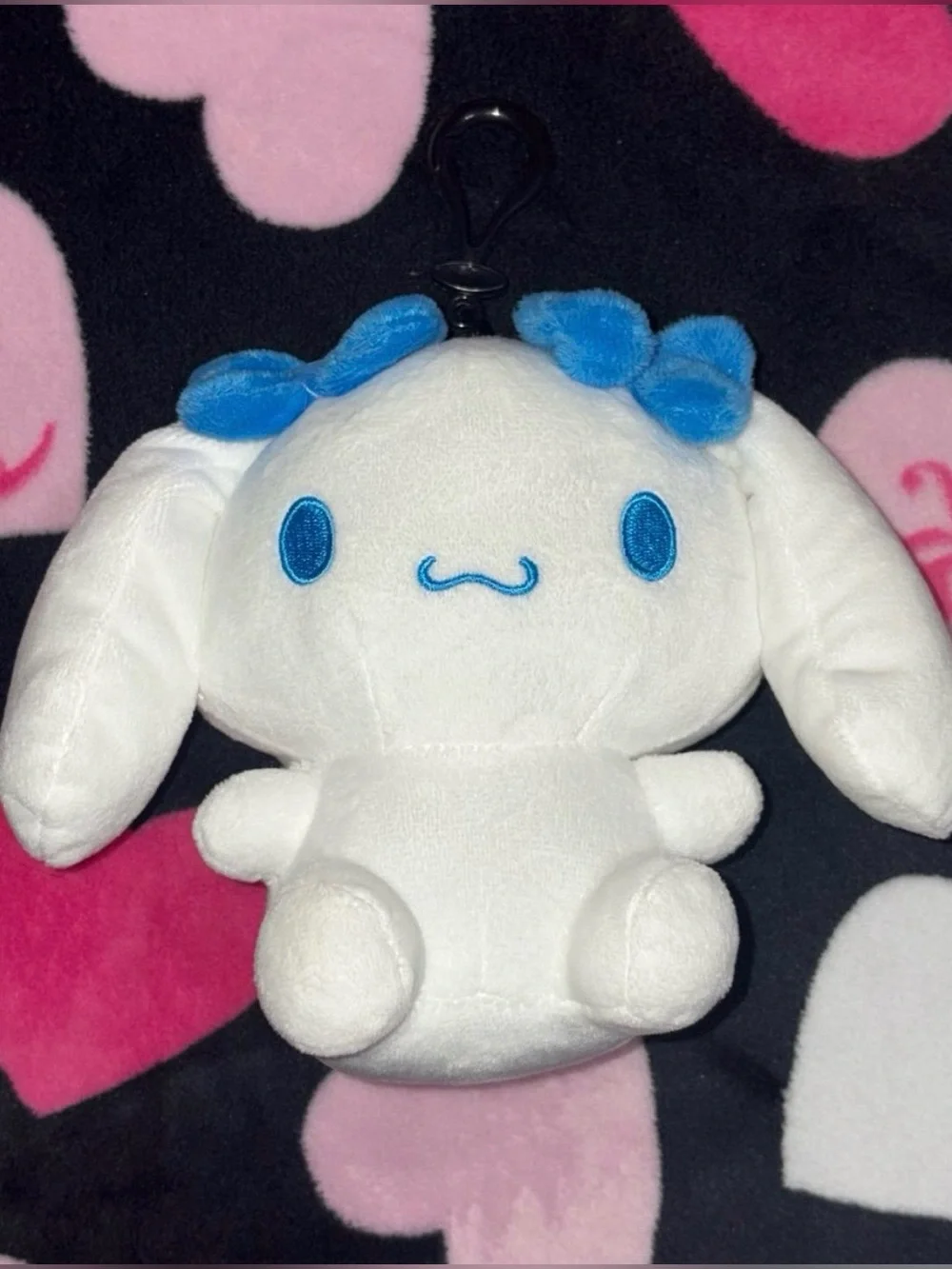 Cinnamoroll plush dangle keychain coin purse